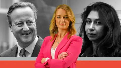 BBC Laura Kuenssberg show: David Cameron and Suella Braverman