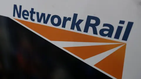 PA Media Network Rail sign