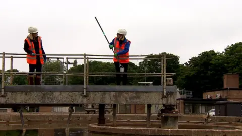 BBC Sampling wastewater