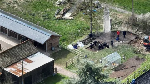 Peter MacDiarmid/Shutterstock ariel view of farm