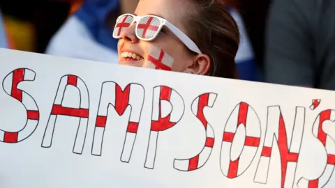 Getty Images England fan
