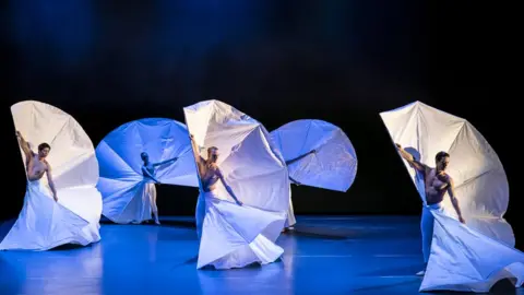 Johan Persson  Dancers Haoling Feng, Ryan Felix, and Kit Holder.