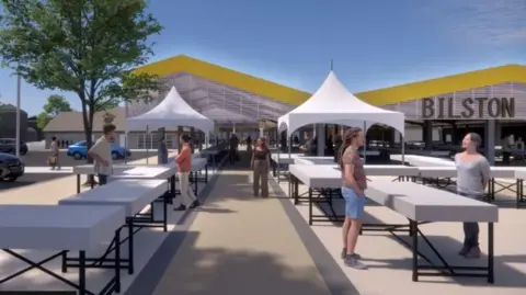 GREIG & STEPHENSON ARCHITECT The new market