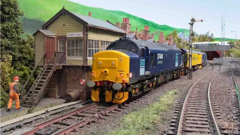 BBC Great Endon layout