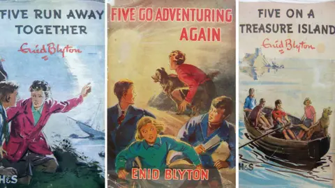 Hodder and Stoughton Illustrations of the Famous Five books
