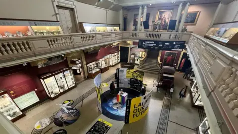 Royal Cornwall Museum interior