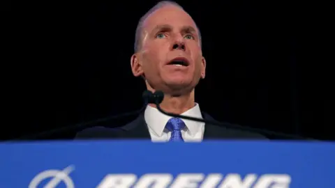 Getty Images Boeing Chief Executive Dennis Muilenburg