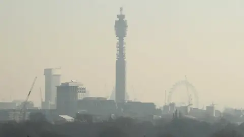 Getty Images Polluted London