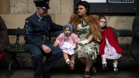 AFP/Getty Images Wartime weekend in Pickering