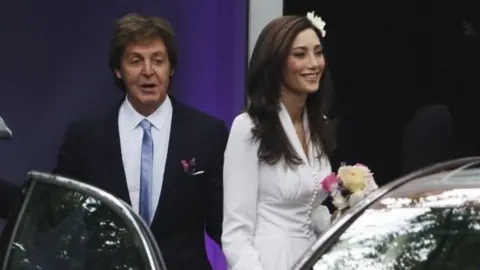 PA PAUL MCCARTNEY AND NANCY SHEVELL