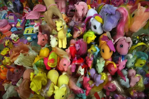 Getty Images Lots of My Little Ponies