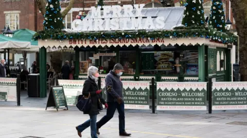 Getty Images Christmas in Cardiff