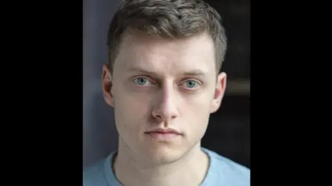 BBC/Dan Pick Luke MacGregor who plays Blake