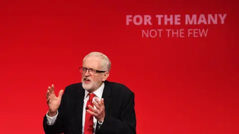 Getty Images Labour leader Jeremy Corbyn