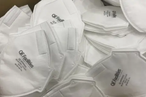 Gateshead Health NHS Trust QE Facilities FFP3 masks