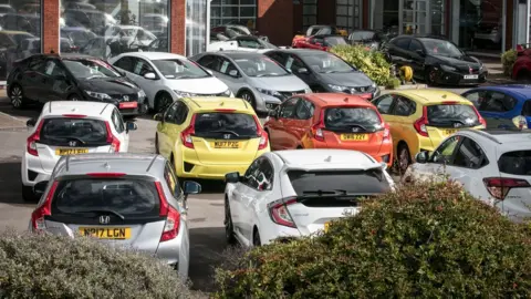 Getty Images Honda car forecourt 2017