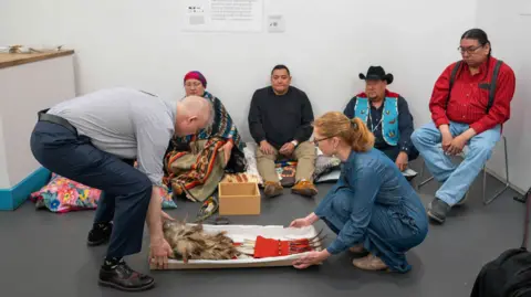 Royal Albert Memorial Museum & Art Gallery Handing over of headdress