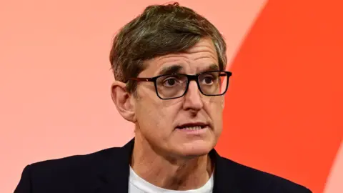 James Veysey/Shutterstock Louis Theroux at the Edinburgh TV Festival