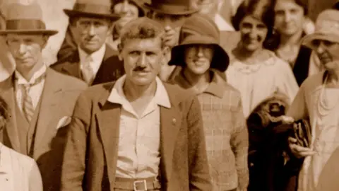 Cathy Dyer Alfred James pictured with friends