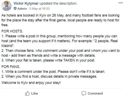 Victor Kylymar/Facebook Screenshot from Facebook by Victor Kylymar