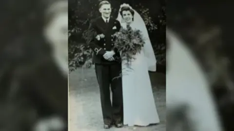 Frank Kirkham Alfred Kirkham on his wedding day