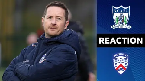 Newry City manager Darren Mullen