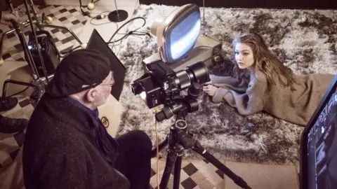 Pirelli Albert Watson with Gigi Hadid