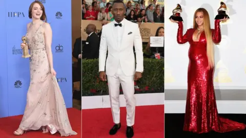 Getty Images Emma Stone, Mahershala Ali, Beyonce