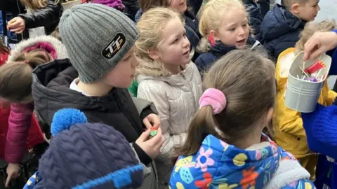 Amanda White/BBC Scrambling in Driffield