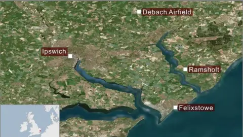 Orla Moore Ramsholt map