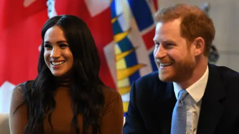 Getty Images Meghan and Harry (file photo)