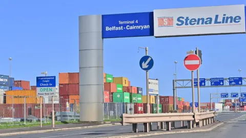 Pacemaker Stena Line port in Belfast