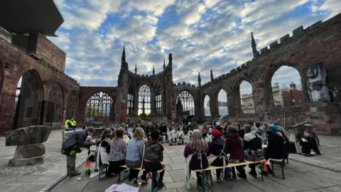 Coventry City of Culture The performance as it stopped off in Coventry Cathedral