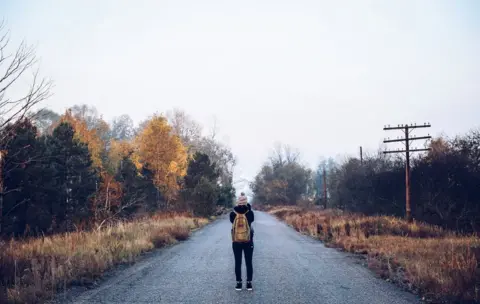 BBC Victoria Gill in the Chernobyl Exclusion Zone