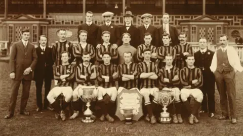 Time and Tide Museum What is believed to be the first team photo of Great Yarmouth Town FC