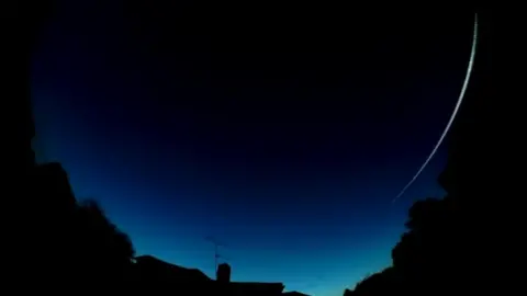 Richard Bassom Photo of meteor