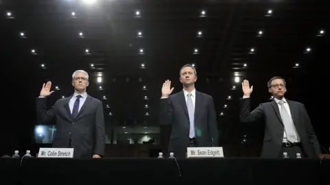 Getty Images Facebook, Google And Twitter executives testify before Congress on Russian disinformation