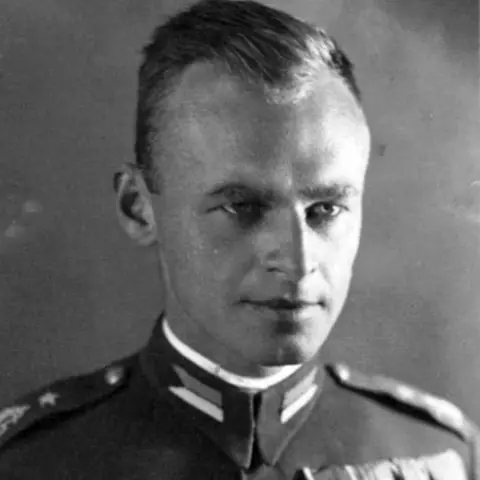 Getty Images Witold Pilecki pictured in 1940