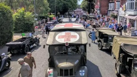 Woodhall Spa 1940s Festival Event in 2016