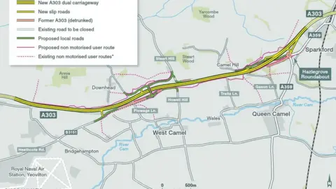 Highways England A303 dualling project