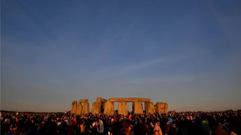 Reuters Summer solstice at Stonehenge