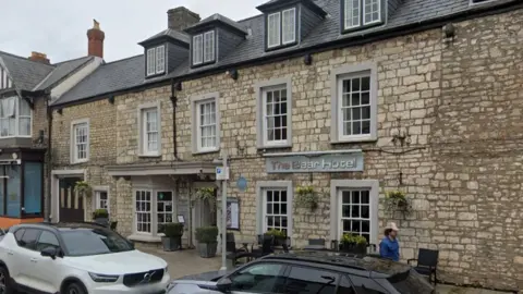 Google Street View The Bear Hotel in Cowbridge