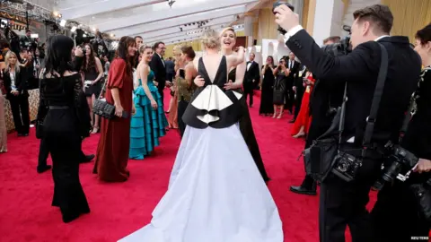 Reuters Saoirse Ronan and Greta Gerwig