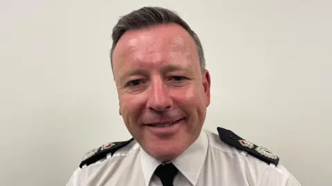 BBC/ Adam Pinder-Smith Acting Chief Constable Scott Green.
