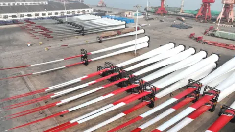 Getty Images wind turbine blades