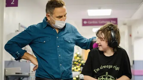 David Walliams and patient