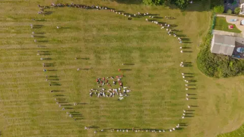 The Hive Protest in Silsden