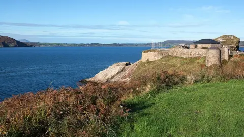 Getty Images Dunree Fort, which guarded Lough Swilly, one of the Treaty Ports