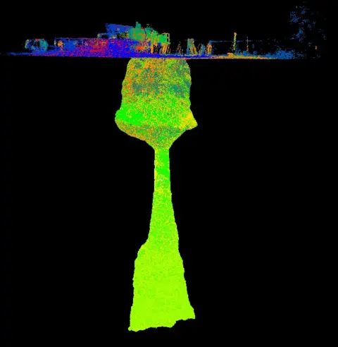 Andrew Buckley Laser scan survey of Sappers Field sinkhole