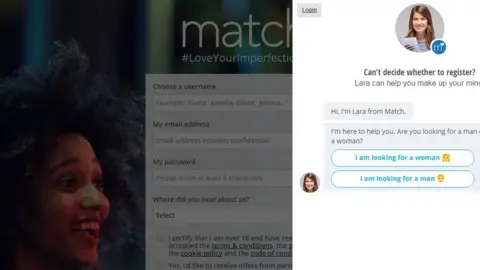 Match.com Lara, match.com chatbot